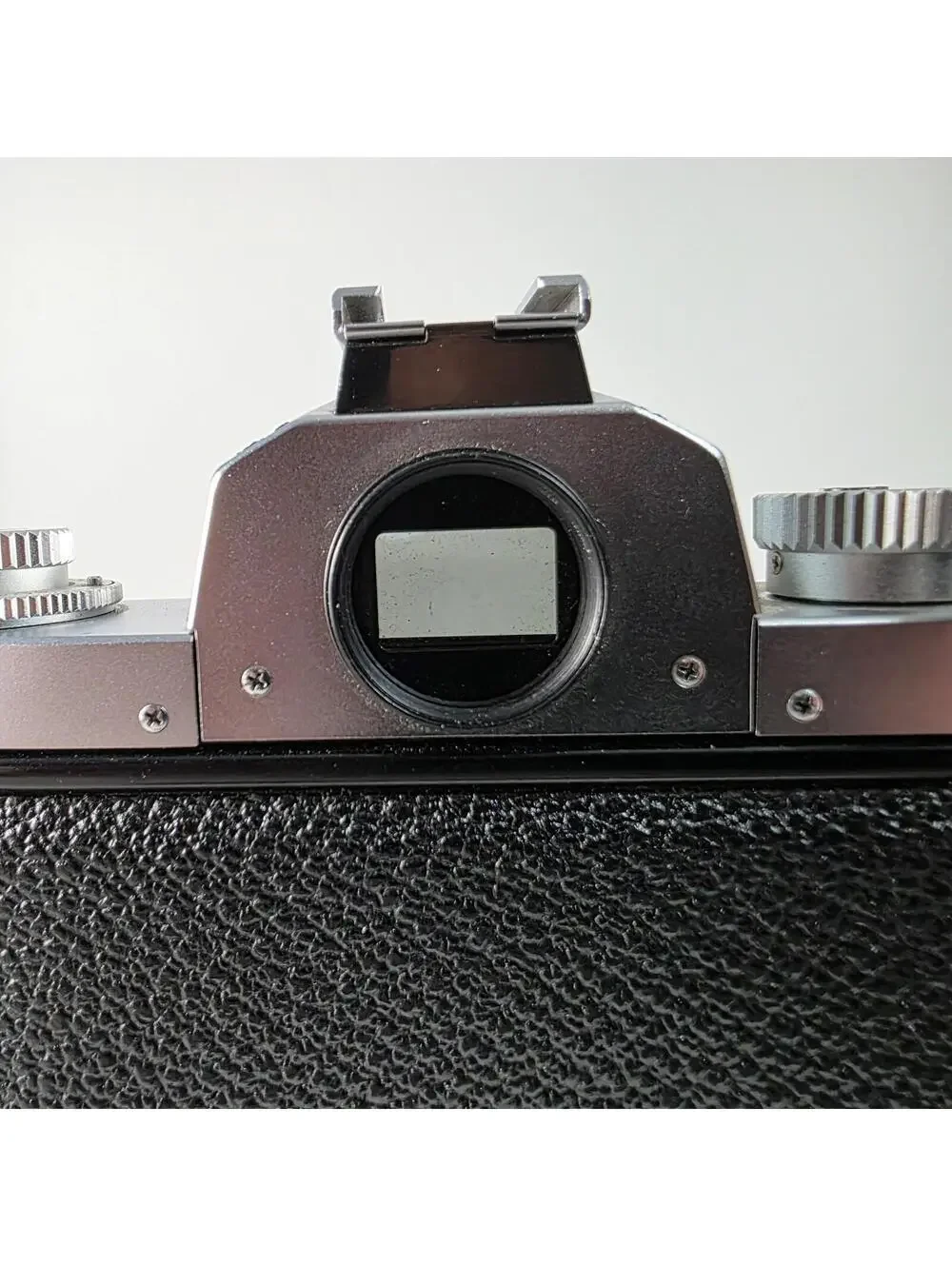 Vtg Miranda RE-II 35mm Film SLR Camera w/ 50mm f/1.8 - Tested (Partially..Works)
